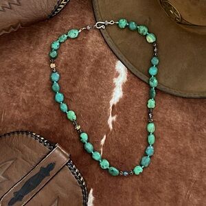 Turquoise Nugget Necklace
